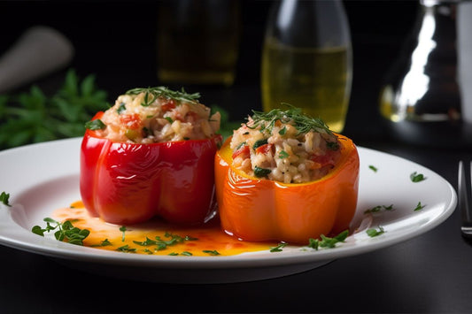 Éclatant de saveur: poivrons en farcis italiens