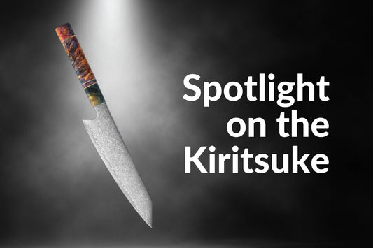 Scheinwerferlicht auf dem Kiritsuke -Messer