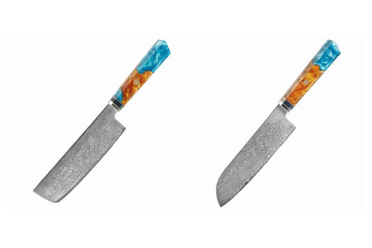 Quelle est la différence entre un couteau Nakiri et un couteau Santoku?