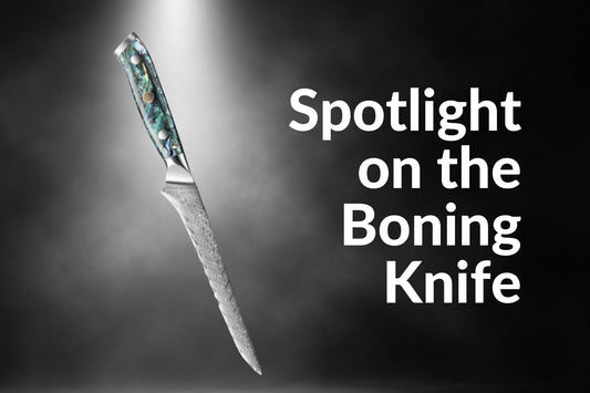 Scheinwerfer auf dem Boning -Messer