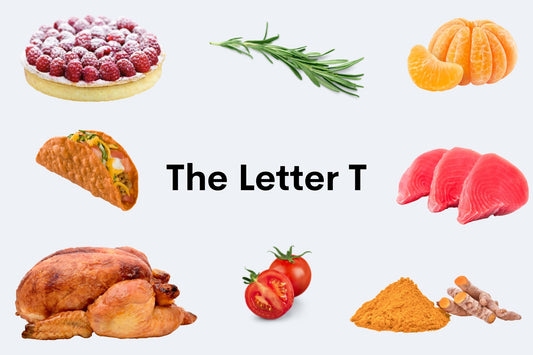 Les aliments qui commencent par la lettre «t»