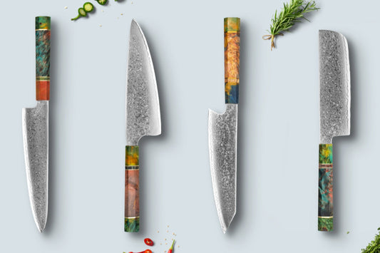 4 der besten farbigen Messersets