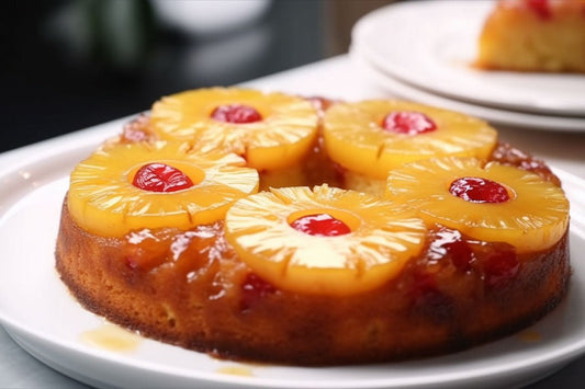 Gâteau à l'ananas à l'envers