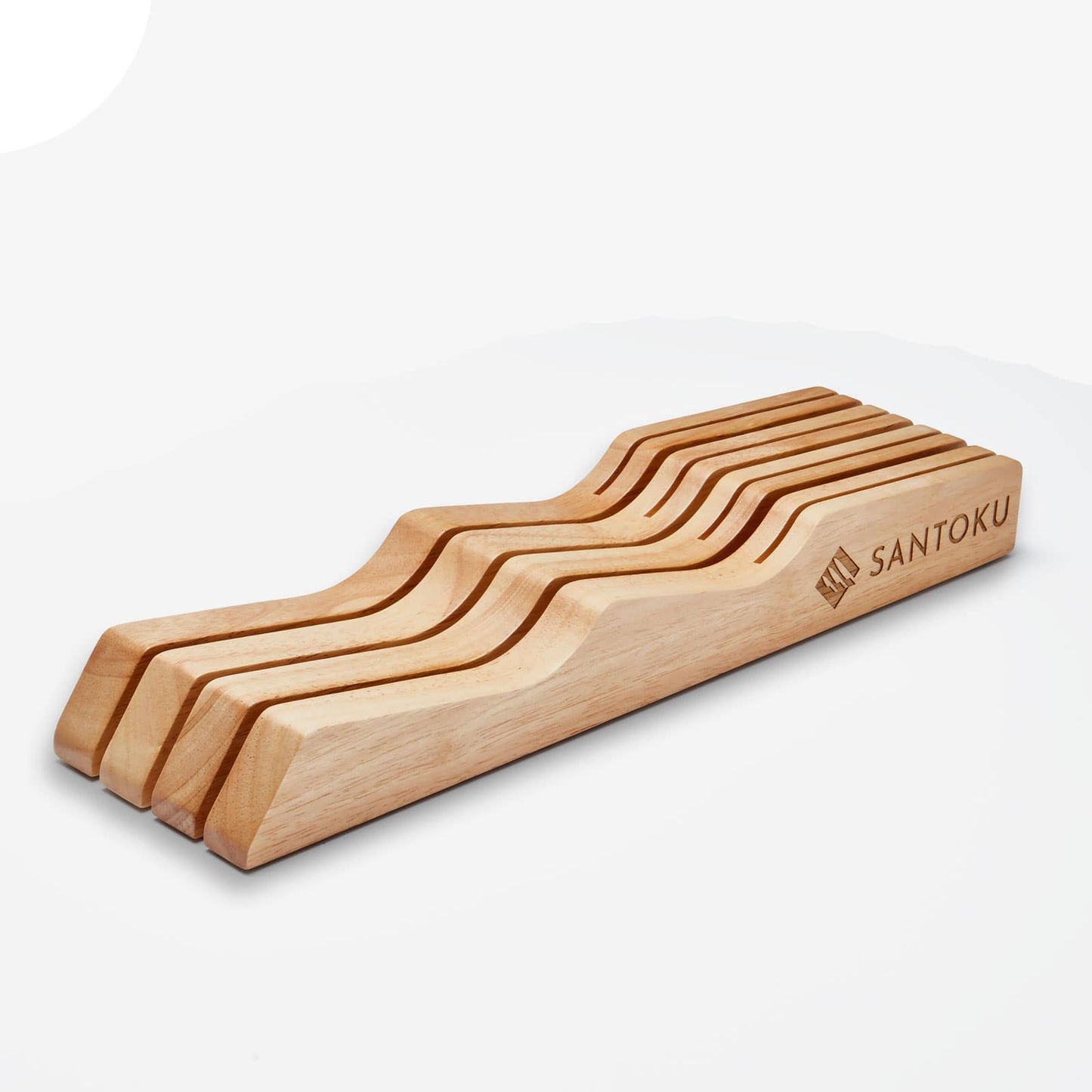 Küchenmesserschublade | Tabletop -Holzorganisator