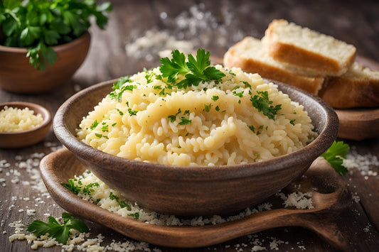 Klassesch italienesch Pastina mat Botter a Parmesan