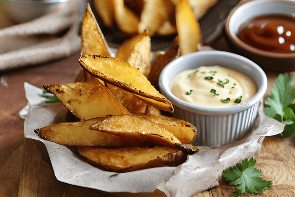 Crispy Air Fryer Potato Wedges