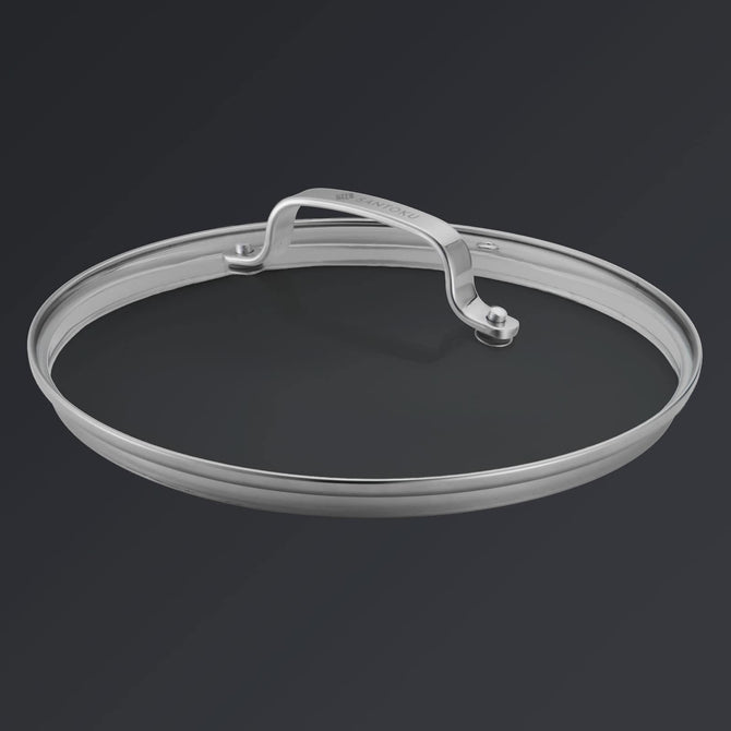 Ensemble de poêles et couvercles Hive Hybrid™ 8 pièces (4 poêles à frire + 4 couvercles assortis)